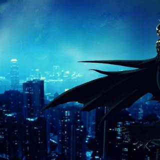 Batman blue wallpaper