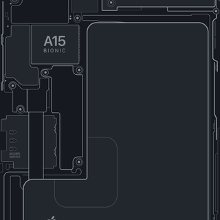 iPhone 13 Pro Max black wallpaper