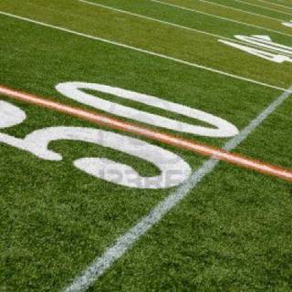 American football field wallpaper