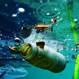 Ocean pollution wallpaper