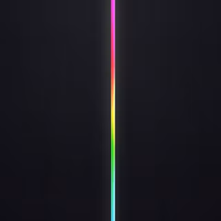 Desktop black rainbow wallpaper