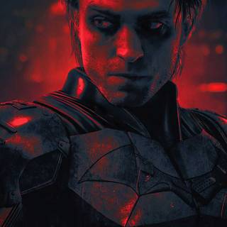 The Batman 2022 black wallpaper