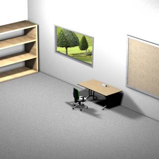 Desktop shelf HD wallpaper