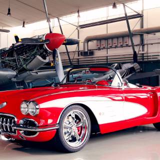 Vintage 50s laptop wallpaper