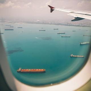 Plane view wallpaper