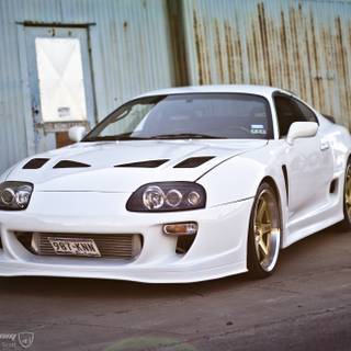 White Supra wallpaper