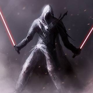 Gray Jedi wallpaper