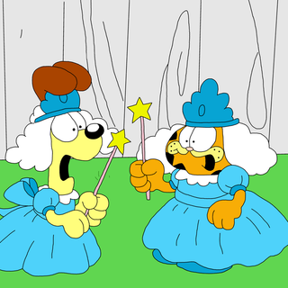 Garfield and Odie wallpaper