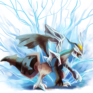 Blue Kyurem wallpaper