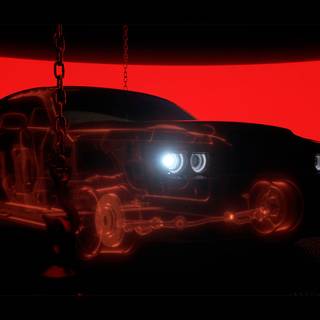 Dodge Demon custom wallpaper