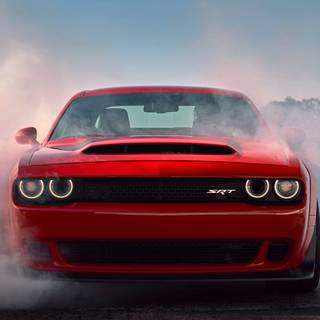 Dodge Demon custom wallpaper