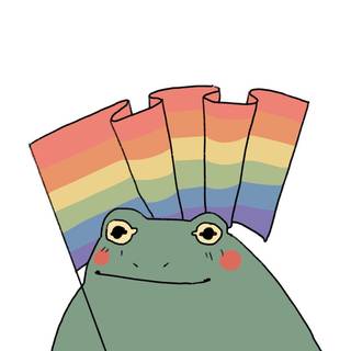 Pride frog wallpaper