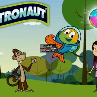 Fishtronaut wallpaper