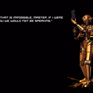 Star Wars quote wallpaper