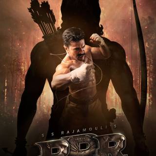 RRR poster wallpaper