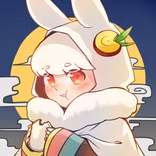 Moon Rabbit Cookie wallpaper