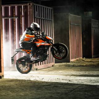 4k KTM bike wallpaper