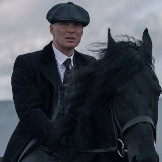 Peaky Blinders with horse wallpaper