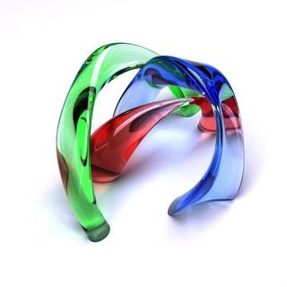 Glass blowing wallpaper