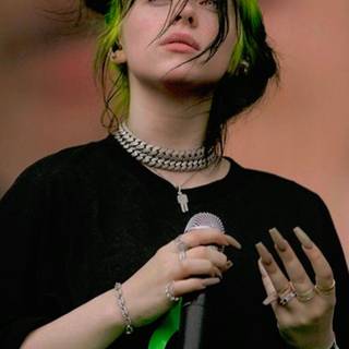 Billie Eilish iPhone XR wallpaper