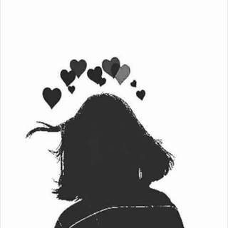 Girl drawing aesthetic wallpaper