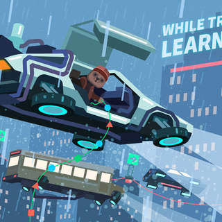 While True: learn () wallpaper