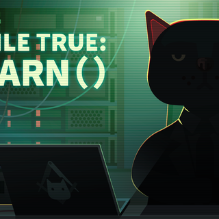 While True: learn () wallpaper