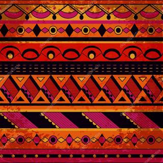African patterns wallpaper