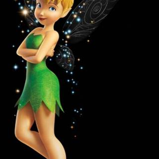 Peter Pan and Tinkerbell wallpaper