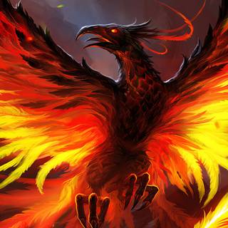 Mythical Phoenix wallpaper