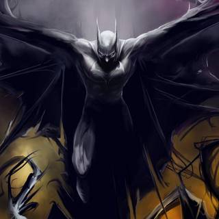 Nightmare Batman wallpaper