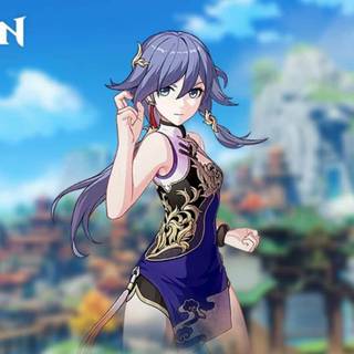Yelan wallpaper