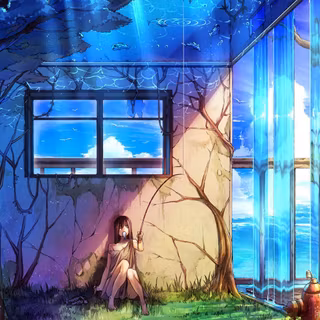 Aesthetic anime portrait wallpaper