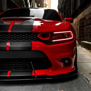 Dodge Charger SRT Hellcat full body kit wallpaper