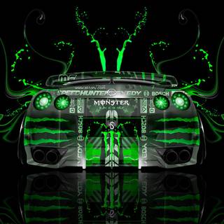 Monster Energy car wallpaper