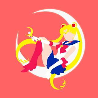 Sailor Moon aesthetic Kawaii desktop wallpaper