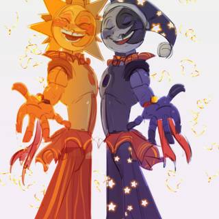 Moondrop and Sundrop wallpaper