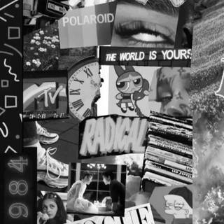 BFF collage wallpaper