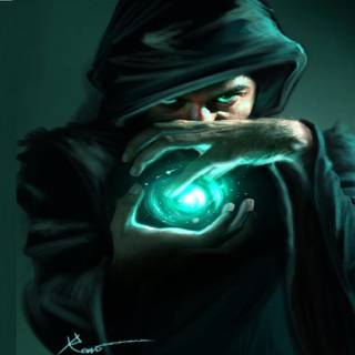 Dark wizard wallpaper