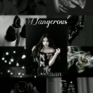 Black aesthetic Blackpink wallpaper