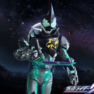Kamen Rider Evil wallpaper