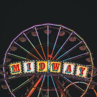 Fairground wallpaper