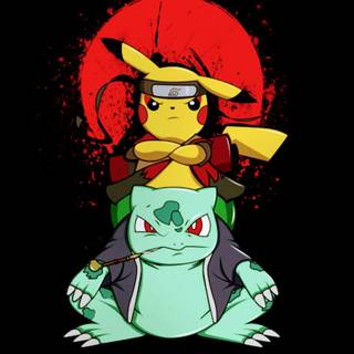 Pikachu Naruto wallpaper