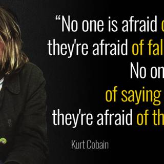 Kurt Cobain quotes wallpaper
