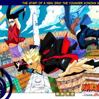 Naruto: The Seventh Hokage and the Scarlet Spring wallpaper