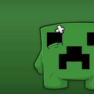 Cute Creeper wallpaper