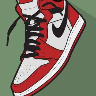 Jordan 1 shoes wallpaper