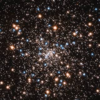 Star cluster wallpaper