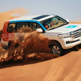 Desert safari wallpaper