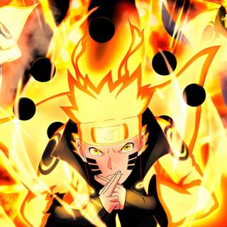 Naruto Sennin mode wallpaper